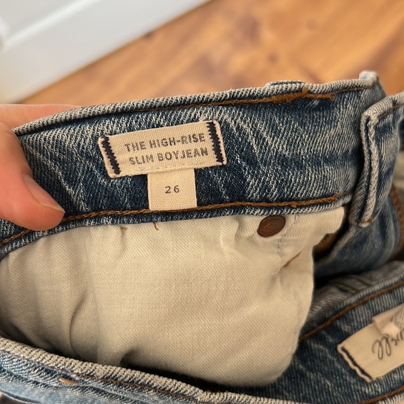 Madewell High-Rise Slim Boyjean - Picture 5 of 5